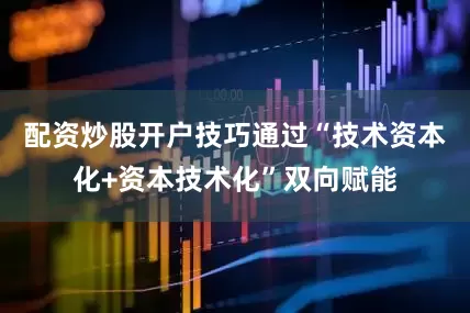 配资炒股开户技巧通过“技术资本化+资本技术化”双向赋能