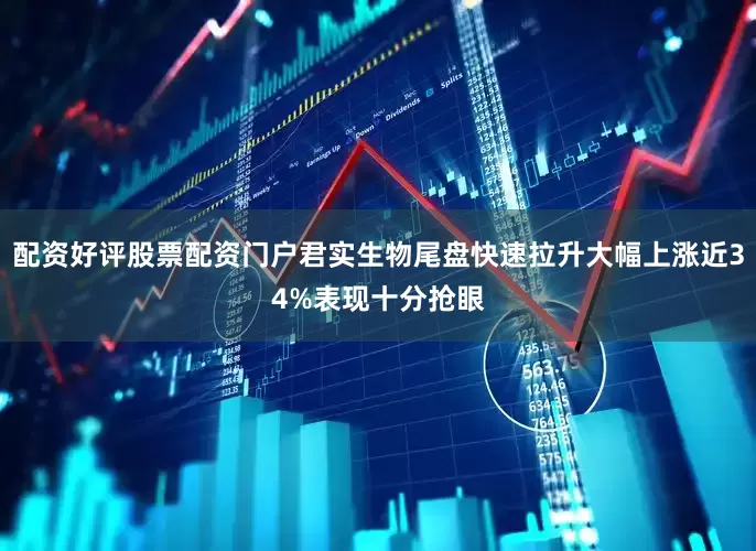 配资好评股票配资门户君实生物尾盘快速拉升大幅上涨近34%表现十分抢眼